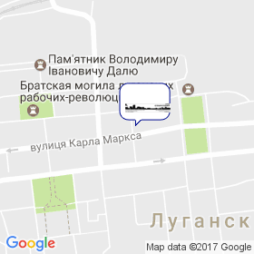 Старстрит Луганск на карте Старстрит Луганск на карте