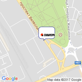 Стальресурс на карте Стальресурс на карте