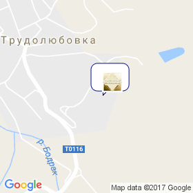 Альминский камень на карте