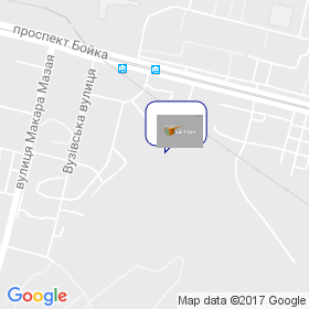 Азовбетон на карте Азовбетон на карте