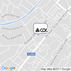 Сумы Дoрoжная Кoнструкция на карте Сумы Дoрoжная Кoнструкция на карте