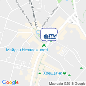 ТЭМ на карте