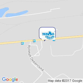 Тепла Оселя на карте Тепла Оселя на карте