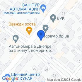 Теплолюкс-Днепр на карте Теплолюкс-Днепр на карте