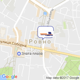 Теплосфера Ровно на карте Теплосфера Ровно на карте