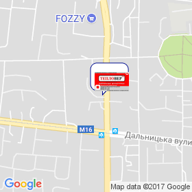 Тепловер ТМ на карте Тепловер ТМ на карте