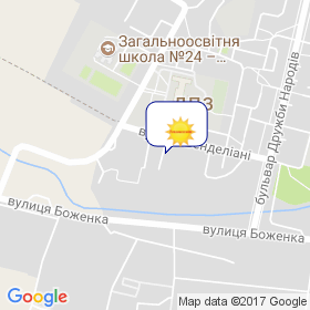 Тепловсесвит на карте