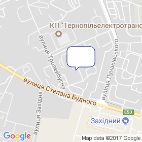 Тердобробуд на карте Тердобробуд на карте