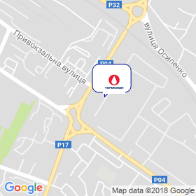 Термолан Украина на карте