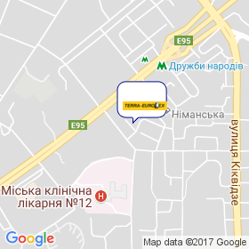 Терра Евролекс на карте Терра Евролекс на карте
