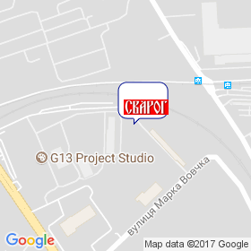 СВАРОГ на карте СВАРОГ на карте