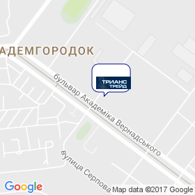 Трианс трейд на карте