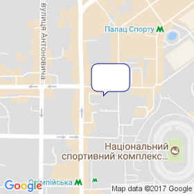 Украинский строительный центр на карте Украинский строительный центр на карте