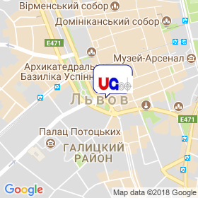 Укргеоинжиниринг на карте Укргеоинжиниринг на карте