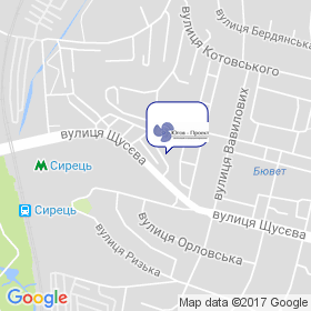 Югов-Проект на карте Югов-Проект на карте