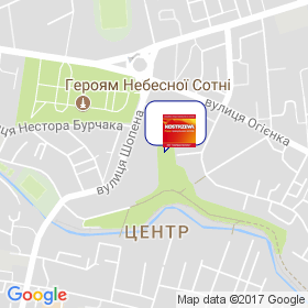 Укрбиотепло на карте Укрбиотепло на карте