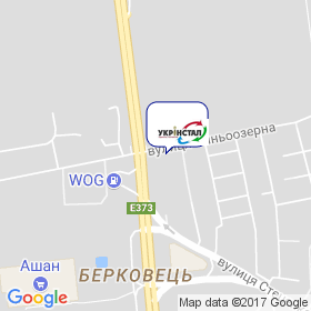 УКРИНСТАЛ на карте