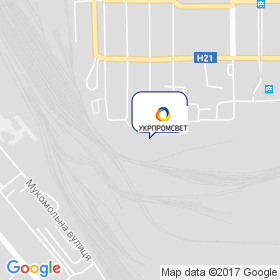 Укрпромсвет на карте Укрпромсвет на карте