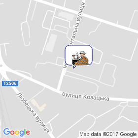 Укртранс-Чернигов на карте Укртранс-Чернигов на карте