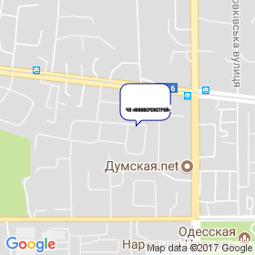 Юниверсистрой на карте