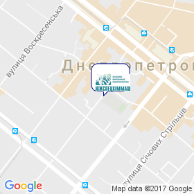 НПП Южспецхиммаш на карте НПП Южспецхиммаш на карте