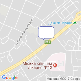 Венседор на карте