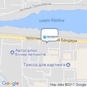 Вентбазар на карте Вентбазар на карте