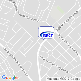 Вест-Крым на карте