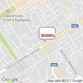 1 Оконный Супермаркет KRUG на карте 1 Оконный Супермаркет KRUG на карте