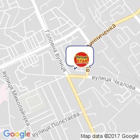 VirtualSTAR на карте