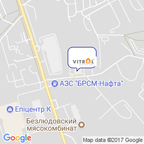 Витрал-Восток на карте Витрал-Восток на карте