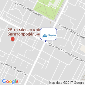 Водобур на карте