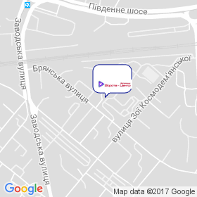 Ворота-Центр Запорожье на карте Ворота-Центр Запорожье на карте