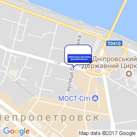 Воротные Системы - Днепропетровск на карте