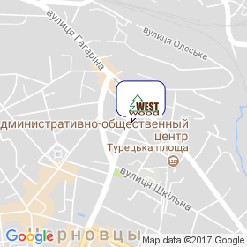 Вествуд на карте