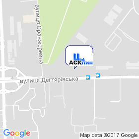 АСКлин на карте