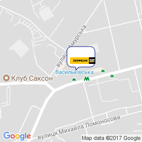 Цеппелин Украина на карте Цеппелин Украина на карте