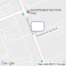 Запорожстальстрой-1 на карте Запорожстальстрой-1 на карте