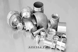 Фитинг резьбовой нержавеющий AISI304/AISI316