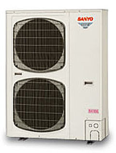 Мультизональные mini VRF-системы Sanyo, модель SPW-CR365GXH8B