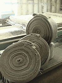 Джутовый межвенцовый уплотнитель[толщина 9 мм]. Войлок межвенцовый