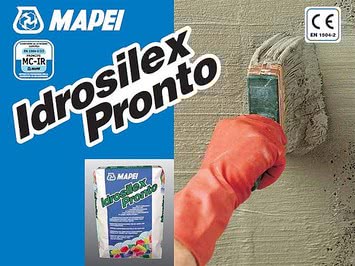 Idrosilex Pronto - однокомпонентная гидроизоляция на цементной основе с сильным пенетрирующим эффектом