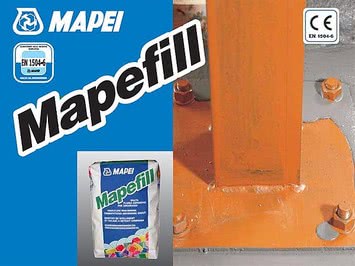 Mapefill - высокотекучий безусадочный строительный раствор для анкерного крепления