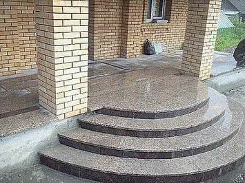Гранитные ступени