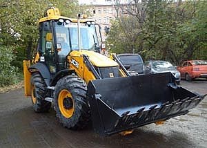 Аренда экскаватора погрузчика JCB 4cx, Киев