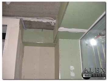 Потолок из гипсокартона в Днепропетрвоске.