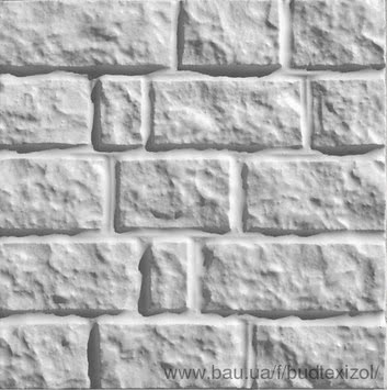 Утеплитель для фасада теплые плитки Полифасад «Луганский камень 5-рядов»