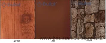 ТМ Bulat® предлагает профнастил из стали производства Steel «дерево, камень, медь» -Новинка
