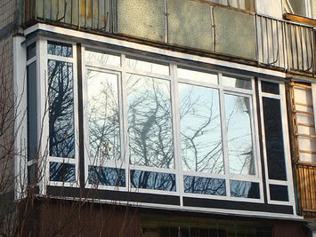 Французский балкон в Запорожье
