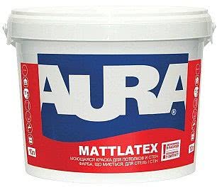 AURA MATTLATEKS (10л) воднодисперсионная краска для внутренних работ
